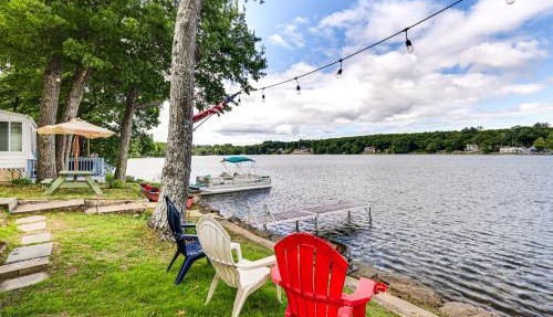 Dock & Sunset Views! Waterfront Thompson Getaway