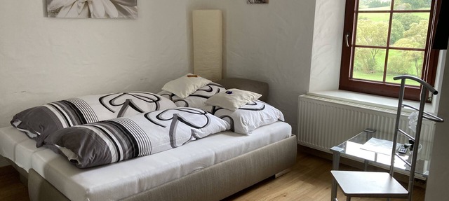Double room comfortably furnished with own bathroom
