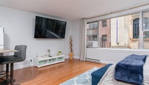 Downtown Boston Studio Central Location Famous Nightlife Chinatown with Bed Full of Promises!