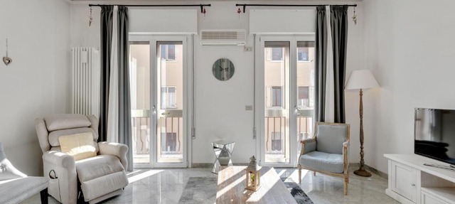 Elegant Blue Apartment
