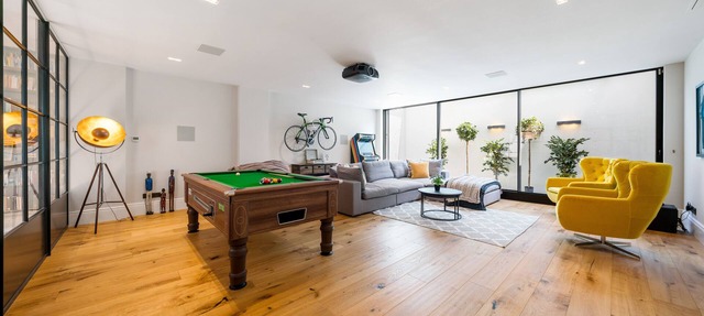 Enjoy 4 floors of modern luxury nr River Thames