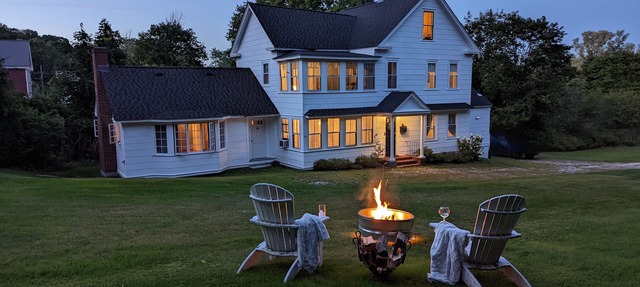 Enjoy comfortable elegance in this secluded grand home located in town