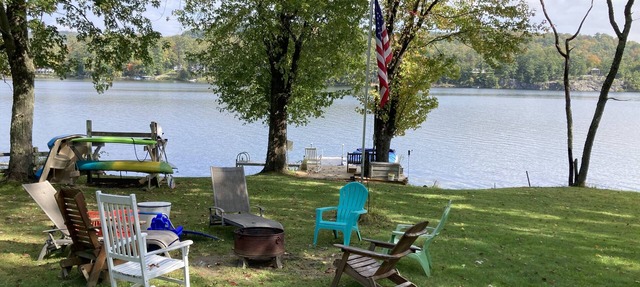 Enjoy S'more Vacation at our waterfront Lake Bomoseen 4 season house!