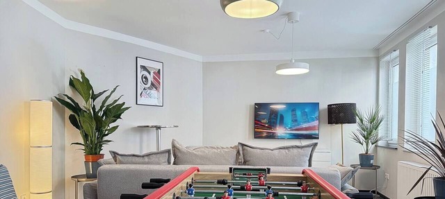 Eventlounge mit Grill, Kicker & Tischtennis