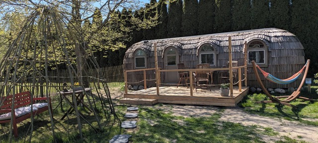 Exceptional accommodation in the IGLU tiny house between Hamburg & Lüneburg Heath