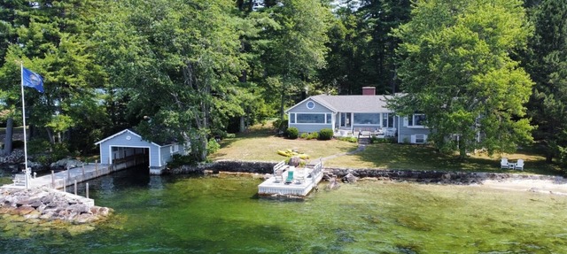 Exceptional Lakefront Home on Springfield Point – Lake Winnipesaukee
