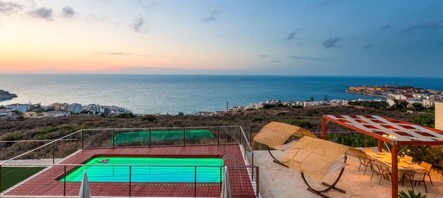 Exceptional Panoramic Sea Views, Hanging Over Rethymno City