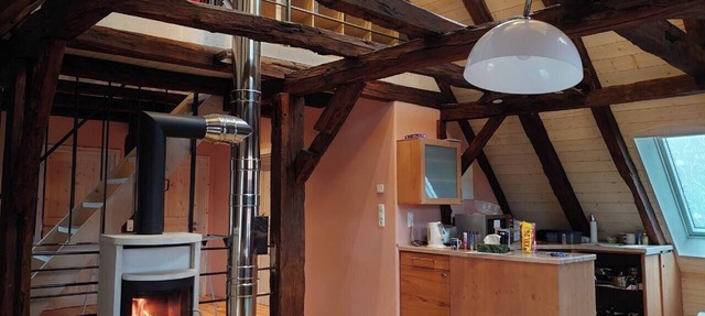 Exceptional vacation apartment in a converted barn in the Stromberg Nature Park