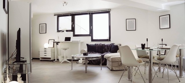 Exclusive basement studio apartment - furnished temporary living in Bochum South