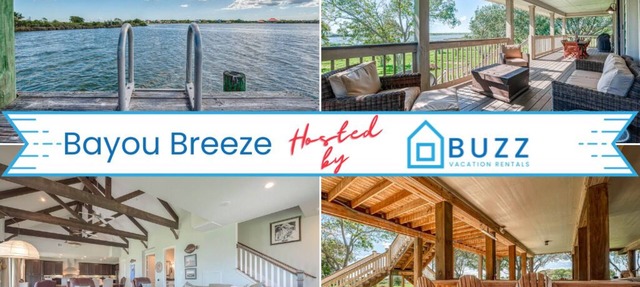 Exclusive Waterfront Home, Private Boat Slip, Scenic Bayou Views