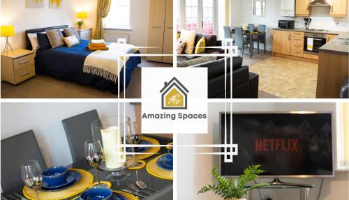 Executive 2 Bed Flat in Stockton Heath by Amazing Spaces Relocations Ltd