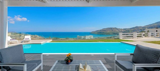 Executive Rhodes Villa | Villa Gaia | Stunning Sea Views | 3 Bedrooms | Lindos