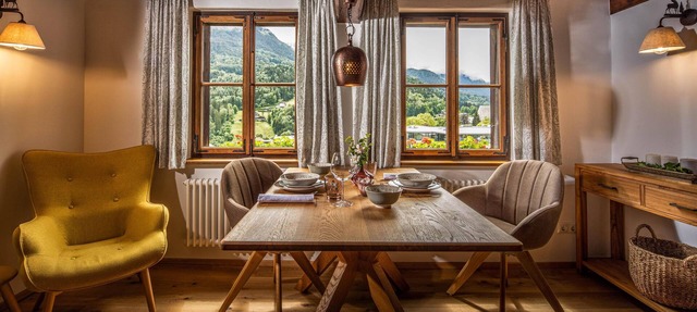 Exklusive Ferienwohnung im Historischen Hofmusikerhaus Über den Dächern Berchtes