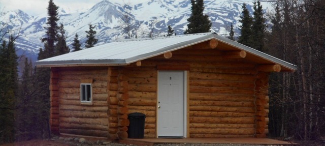 Experience True Alaska secluded Cabin just 15 minutes from Denali National Park.