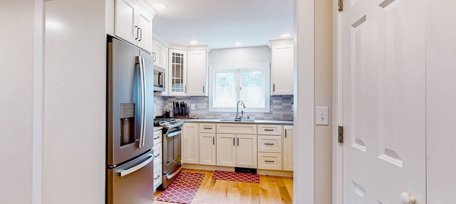 Exquisite updated home near Lake Bomoseen with large backyard, firepit & grill