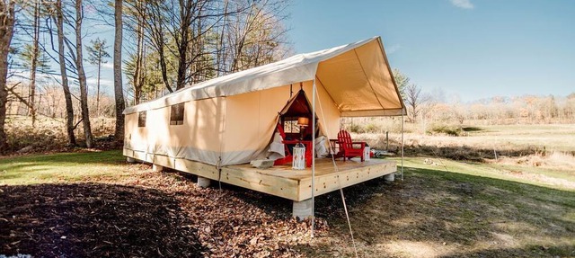 Fabulous Vermont Glamping Getaway on a Farm