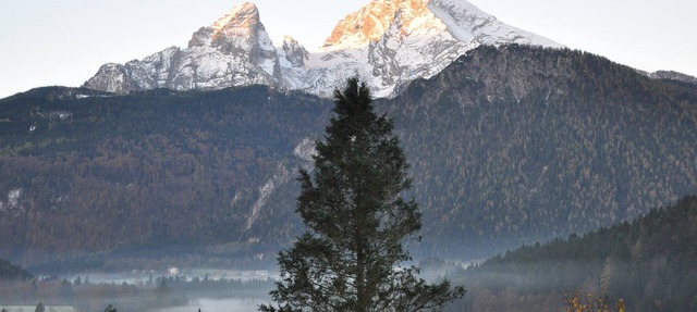 Fantastic mountain views just outside of Salzburg -