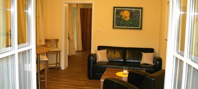 Ferienwohnung Gamsblume, 2 Personen, 54 m², Dusche/WC, Flat-TV, 1 Schlafzimmer, Balkon, Infrarot-Wärmekabine, Nichtrauche