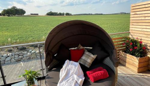 Ferienwohnung im Chaletstil Bergloft 115 qm Wellness Fitness Sauna Bergrödelhof