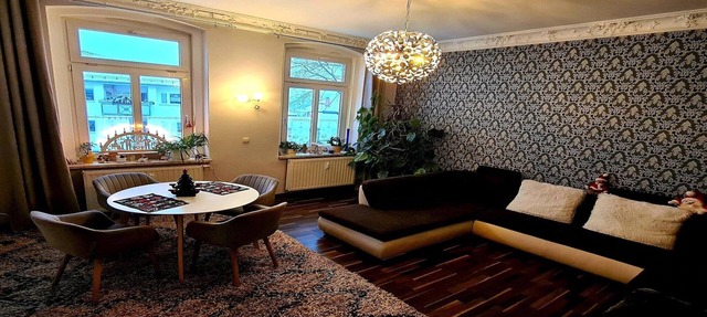 Ferienwohnung mit Kamin im Voigtland