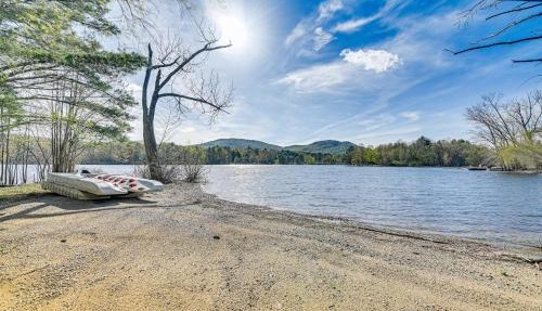 Fire Pit + Beach Access: Quiet Northville Retreat