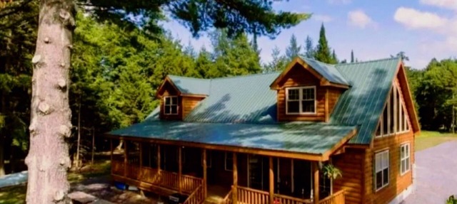 First Lake Waterfront Home in Old Forge, New York