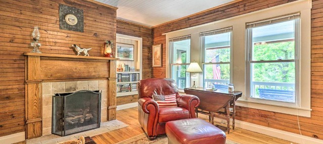 Fish, Float & Relax Fireside: Home Near New River!