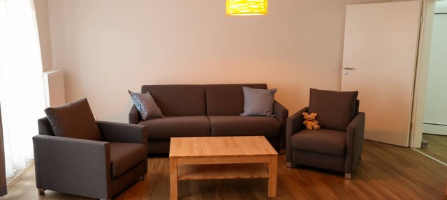 Friendly apartment in city location with terrace and parking space