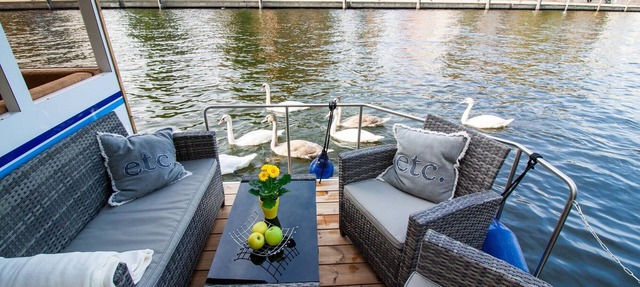 Fully-Equipped Boat 'Lisa' with Terraces