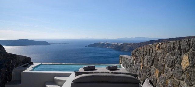 Glorious Santorini Suite | Dryad Suite | Breathtaking Sea Views