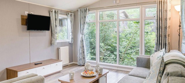 Gold Premium Caravan with parking & decking