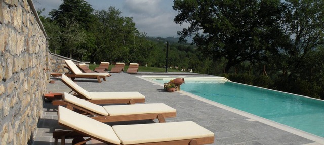 great view! private jacuzzi pool, Villa with frescoes near Florence