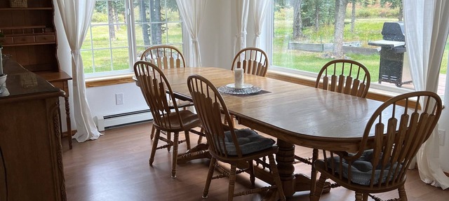 Great views from A Second Home in Denali, vacation rental, close to the Park!
