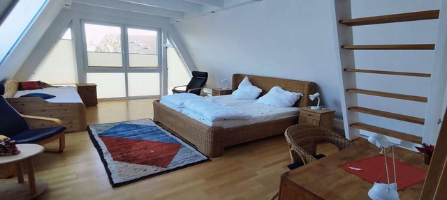 Große Ferienwohnung mit Dachterrasse in Mirow im Müritz-Nationalpark