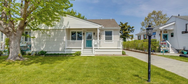 Half-Mi to Beach: Cape May Getaway w/ Deck & Yard!