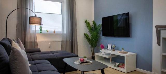 HANNIBAL - Design Apartment Lavendel 4, VW Nähe, Parkplatz, Küche, HighSpeed-WLAN, Fitness, Solarium