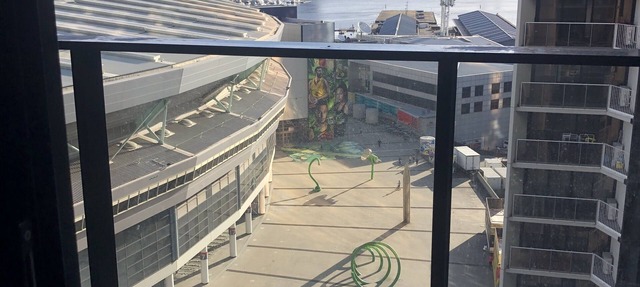 Harbour views at Docklands, Melbourne. Next to Marvel stadium