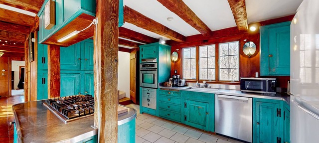 Historic acreage with mountain views, antique finishes, & orchard - dog-friendly