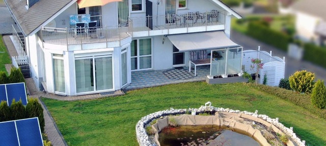 Holiday flat with garden and large balcony