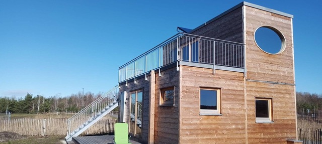 Holzhaus am Bergheider See