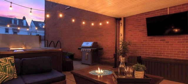★ HostWise Stays ★ Fire Pit Evenings, Hot Tub, Prime Location & Parking