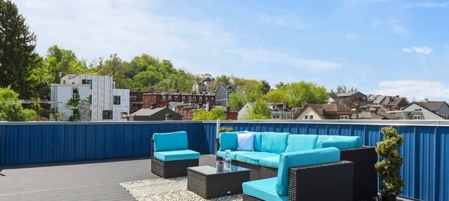 ★ HostWise Stays ★ Rooftop Deck w/Panoramic City Views| Home Theater