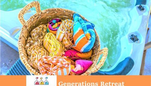 Hot Tub and Jacuzzi Suite! 100 steps from spacious beach and Jetty park! Generations Retreat Sleeps 26