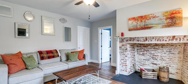 In-Town & Walkable: Historic Yardley Retreat!