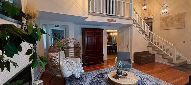 Kick back and relax in this calm, stylish in-law suite.