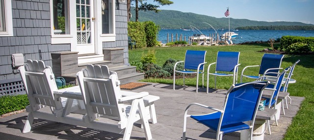 Lake George NY, Bolton Landing, Waterfront, With Dock, Private Adirondack Home