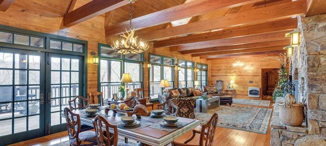 Lakefront Custom-built Mentone Home: Game Room!