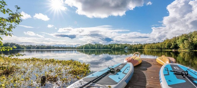 Lakefront, Firepit, Kayaks~Alaska Lake House Oasis
