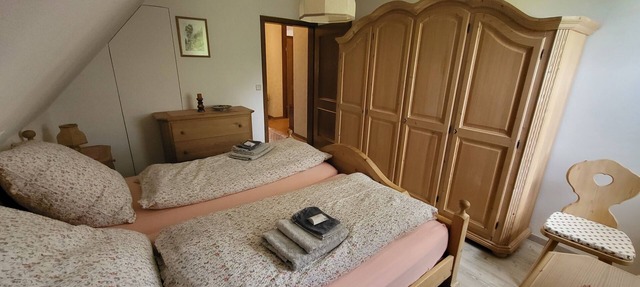 Large, quiet vacation apartment, roof terrace, distant view from the property