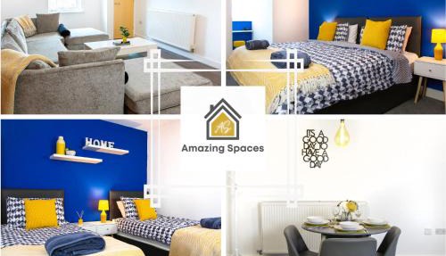 LARGE UNIQUE 2 BEDROOM DUPLEX APARTMENT WITH PRIVATE PARKING & FREE WIFI - VAT QUALIFYING BY AMAZING SPACES RELOCATIONS Ltd